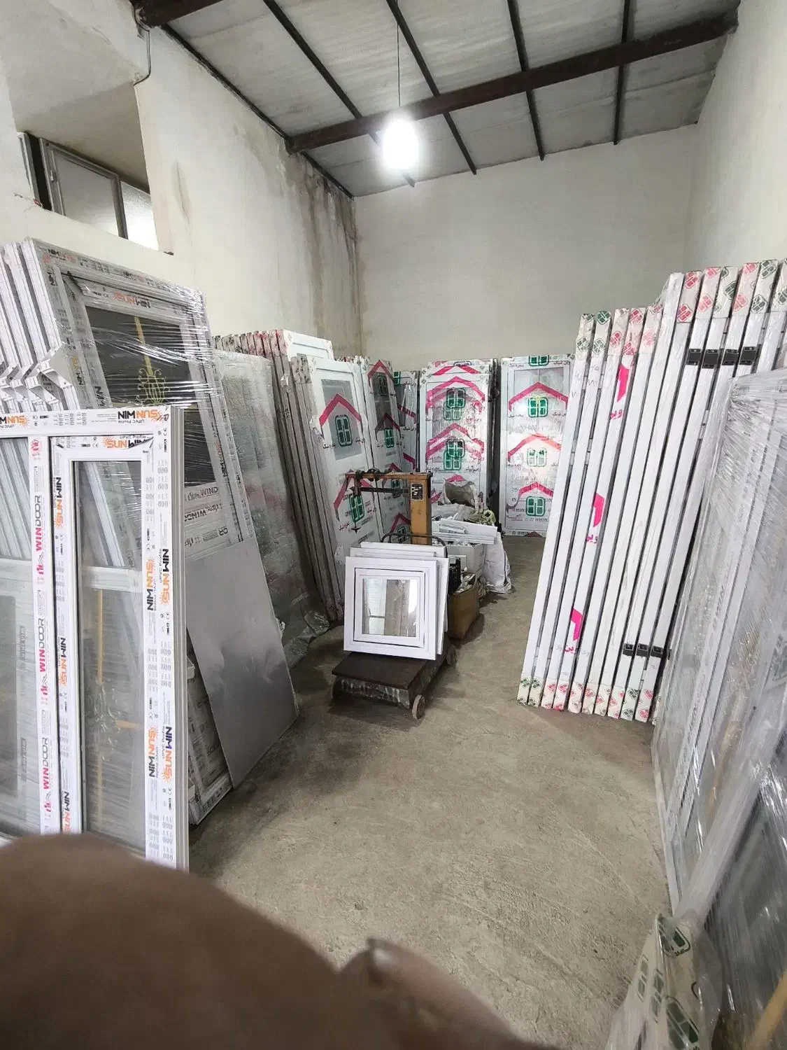 درب سرویس بهداشتی حمام پی وی سی Pvc دوجداره|مصالح و تجهیزات ساختمان|محمدیه-قزوین, |دیوار