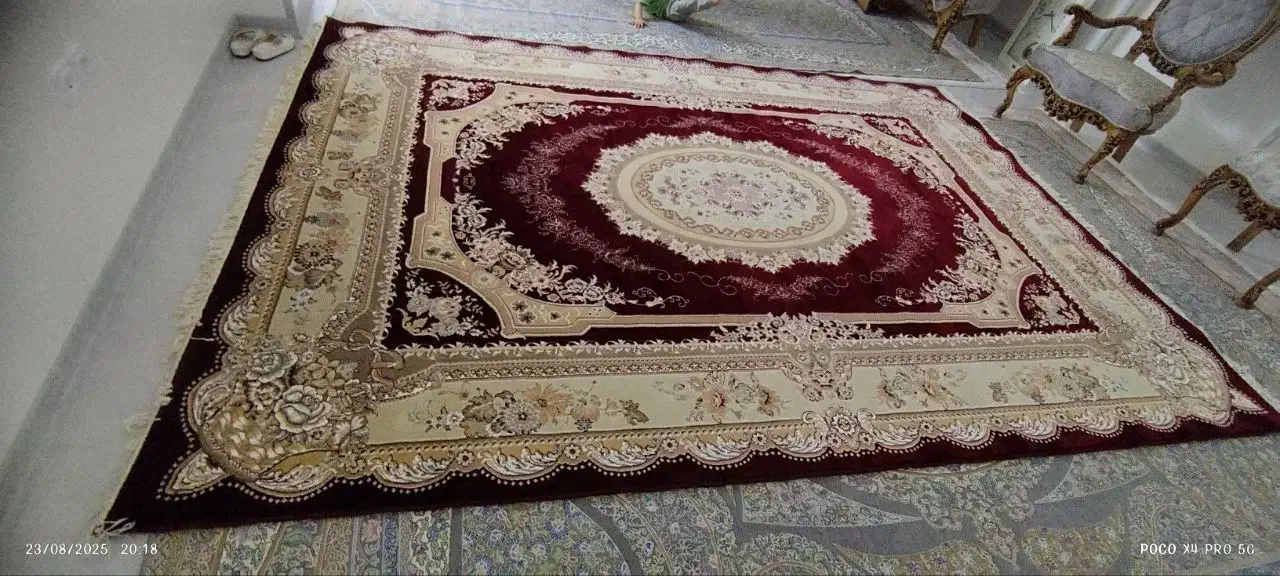 فرش ۹متری تمیز ونو|فرش|برخوار, |دیوار