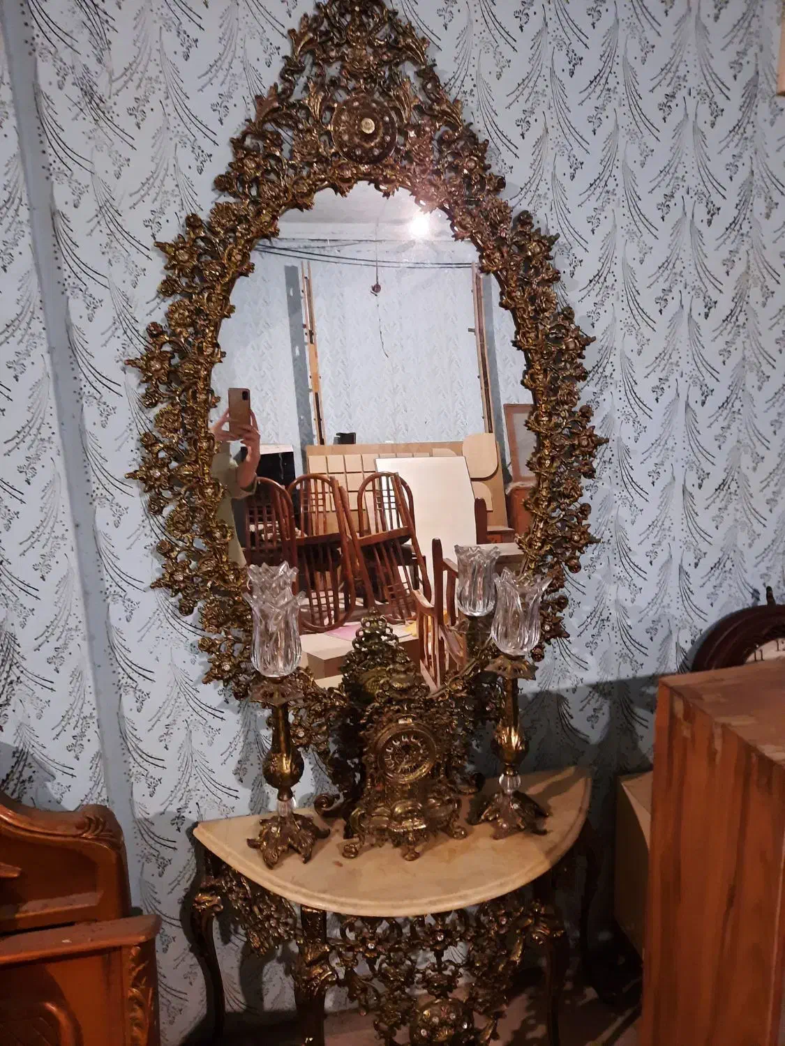 آینه کنسول|بوفه، ویترین، کنسول|ساری, |دیوار