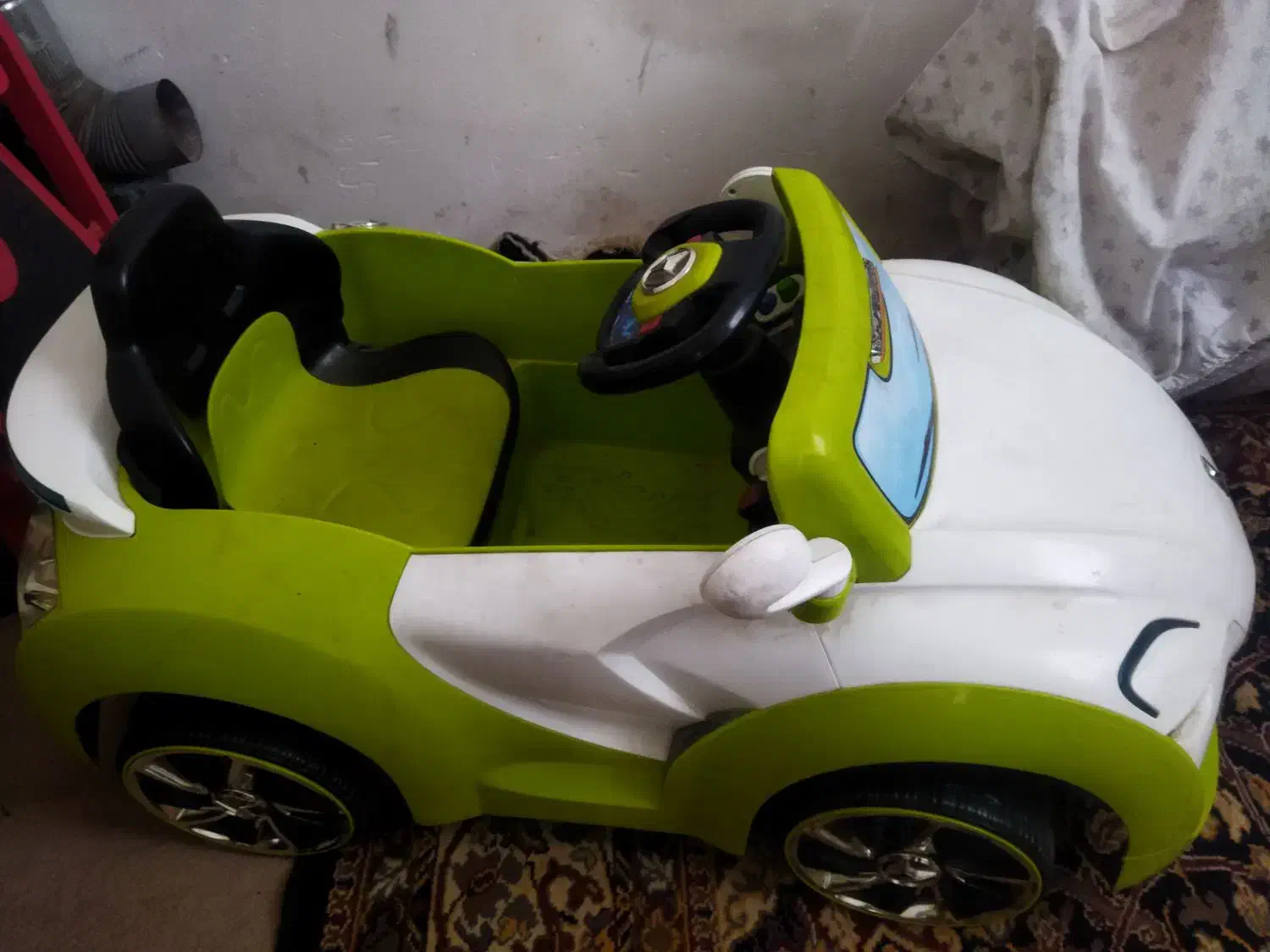 ماشین شارژی تمیزدرحدنوچراغ هاش سالمه ،،|اسباببازی بچه|بجنورد, |دیوار