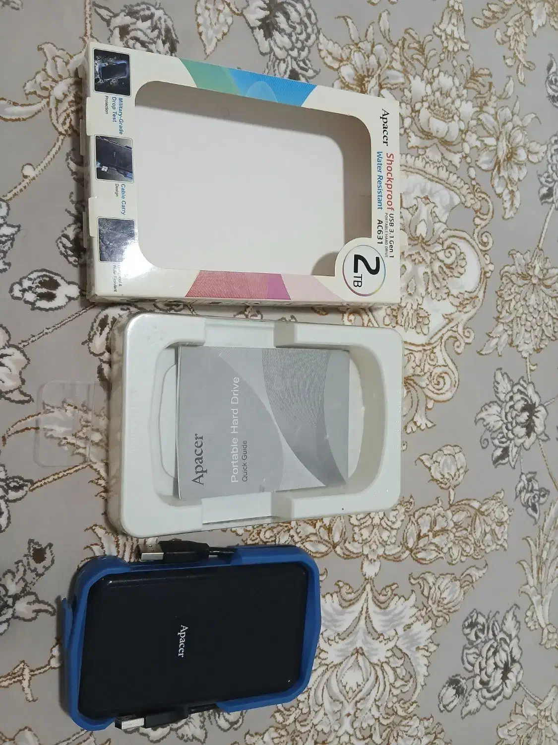 فروش هارد اکسترنال Apacer|قطعات و لوازم جانبی رایانه|قروه, |دیوار