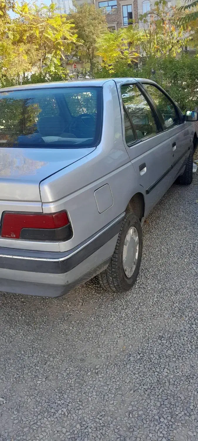 ماشین ۴۰۵ مدل اسفند ۸۵ دوربیرنگ  رنک نقرهای متالیک|خودرو سواری و وانت|زنجان, |دیوار