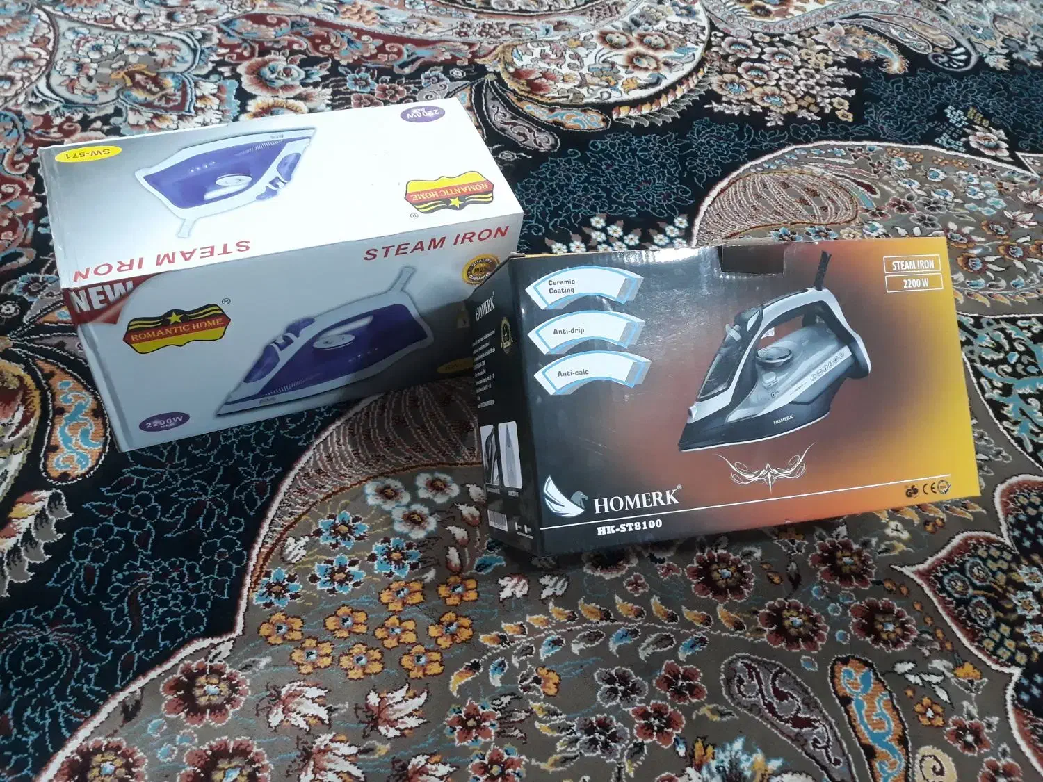 2عدد اتو نو عاک صفر و یک جاروبرقی|اتو و لوازم اتو|پیشوا, |دیوار