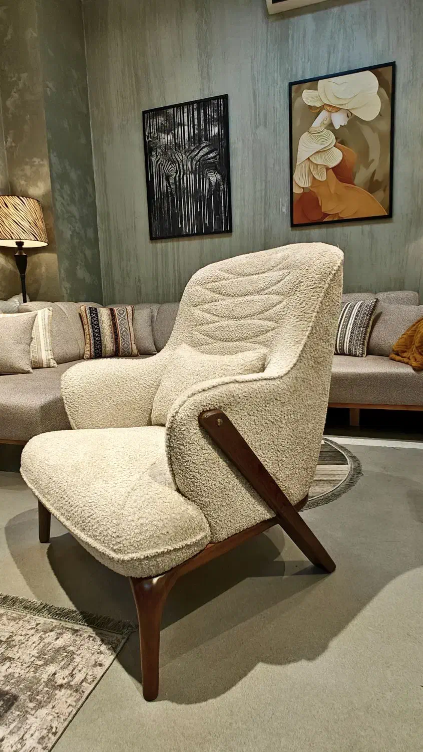 مبل نیم ست|مبلمان خانگی و میز عسلی|کیش, |دیوار