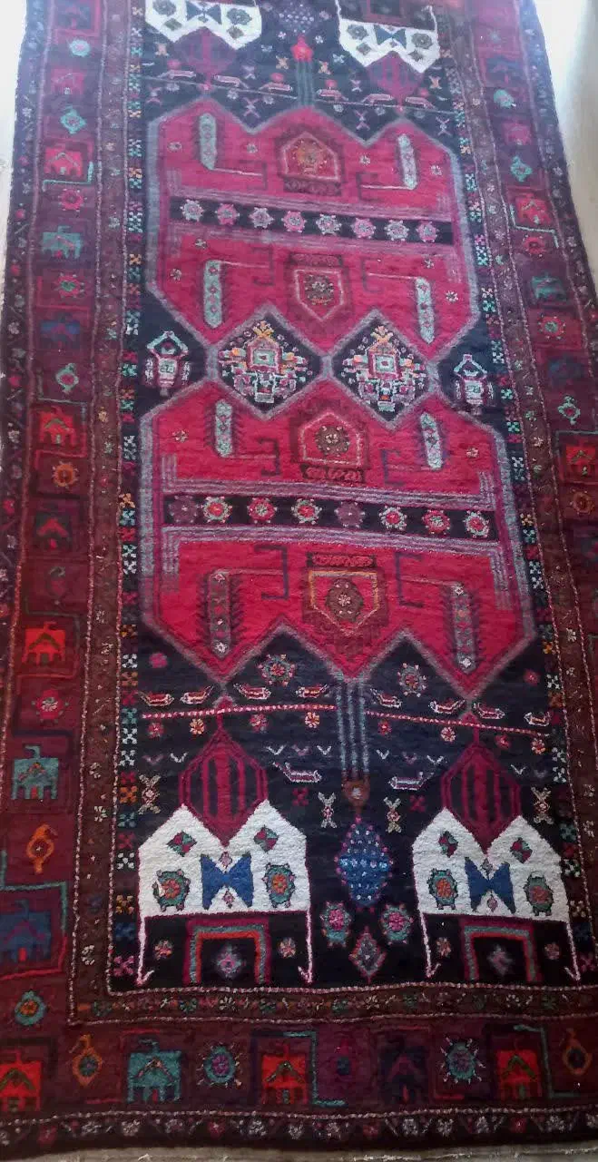 فرش کناره دستبافت|فرش|تبریز, |دیوار