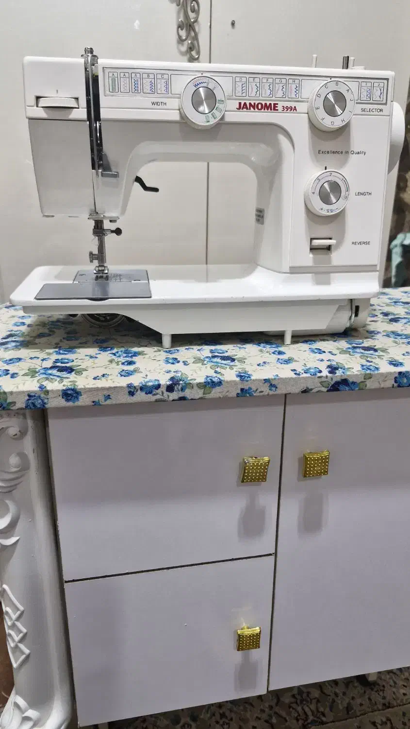 چرخ خیاطی ژانومه|چرخ خیاطی و ریسندگی|اهواز, نادری|دیوار