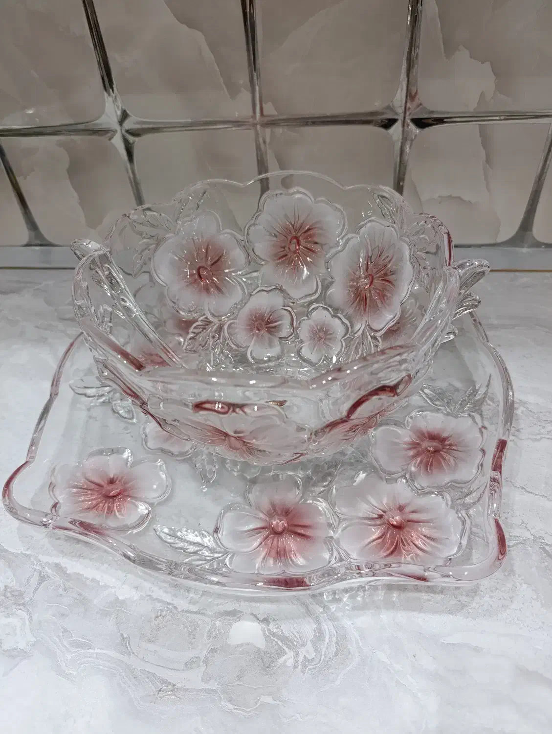 پیش دستی و پیاله خورشیدی میوه خوری شیرینی خوری|صنایع دستی و سایر لوازم تزئینی|کرج, کرج نو|دیوار