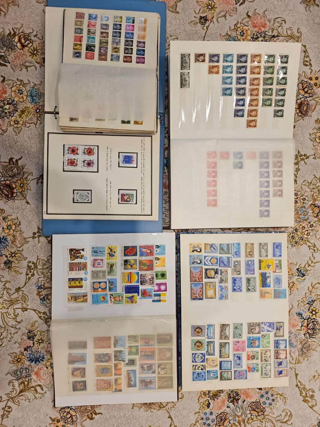 کلکسیون تمبر|کلکسیون سکه، تمبر، اسکناس|پرند, فاز ۱|دیوار