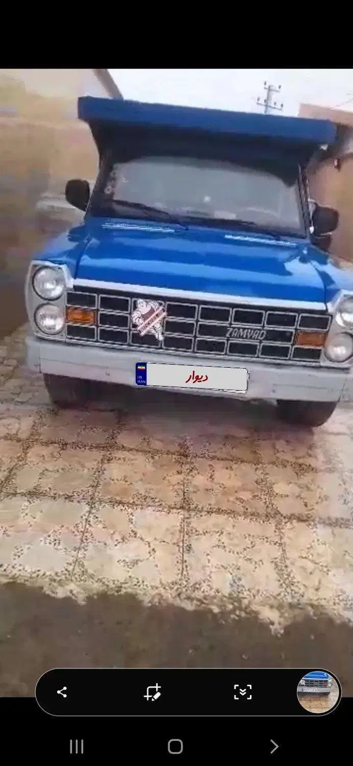 وانت نیسان مدل ۹۲ تناژ۳۴۵۰|خودرو سواری و وانت|رشت, شهرک آیت الله منتظری|دیوار