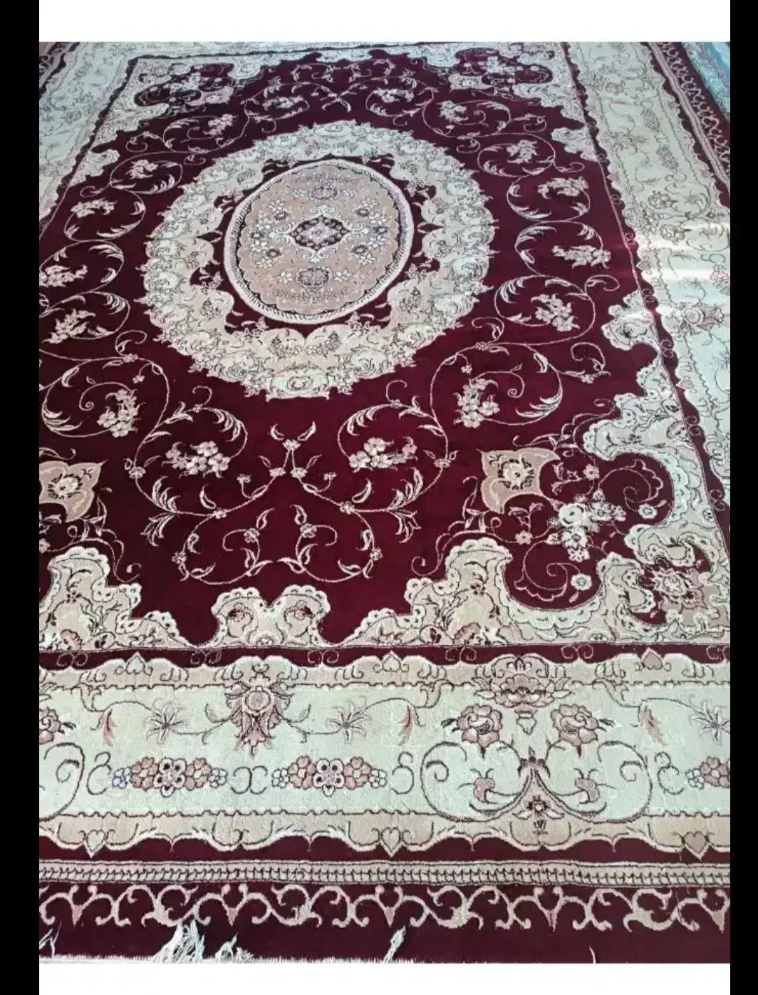 یک جفت فرش ماشینی فروش فوری شاندیز|فرش|شاندیز, |دیوار