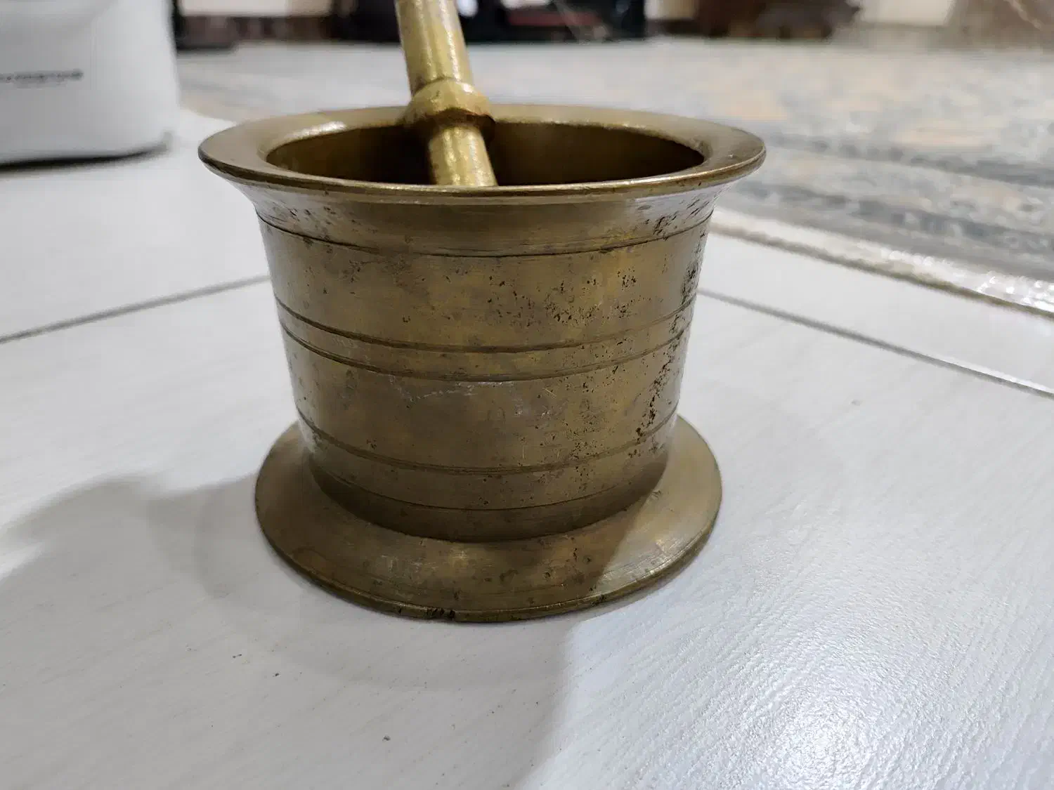 هاونگ برنجی وزن بالای 5کیلو قدیمی سنگین|کلکسیون اشیاء عتیقه|اسلامشهر, شهرک قائمیه|دیوار