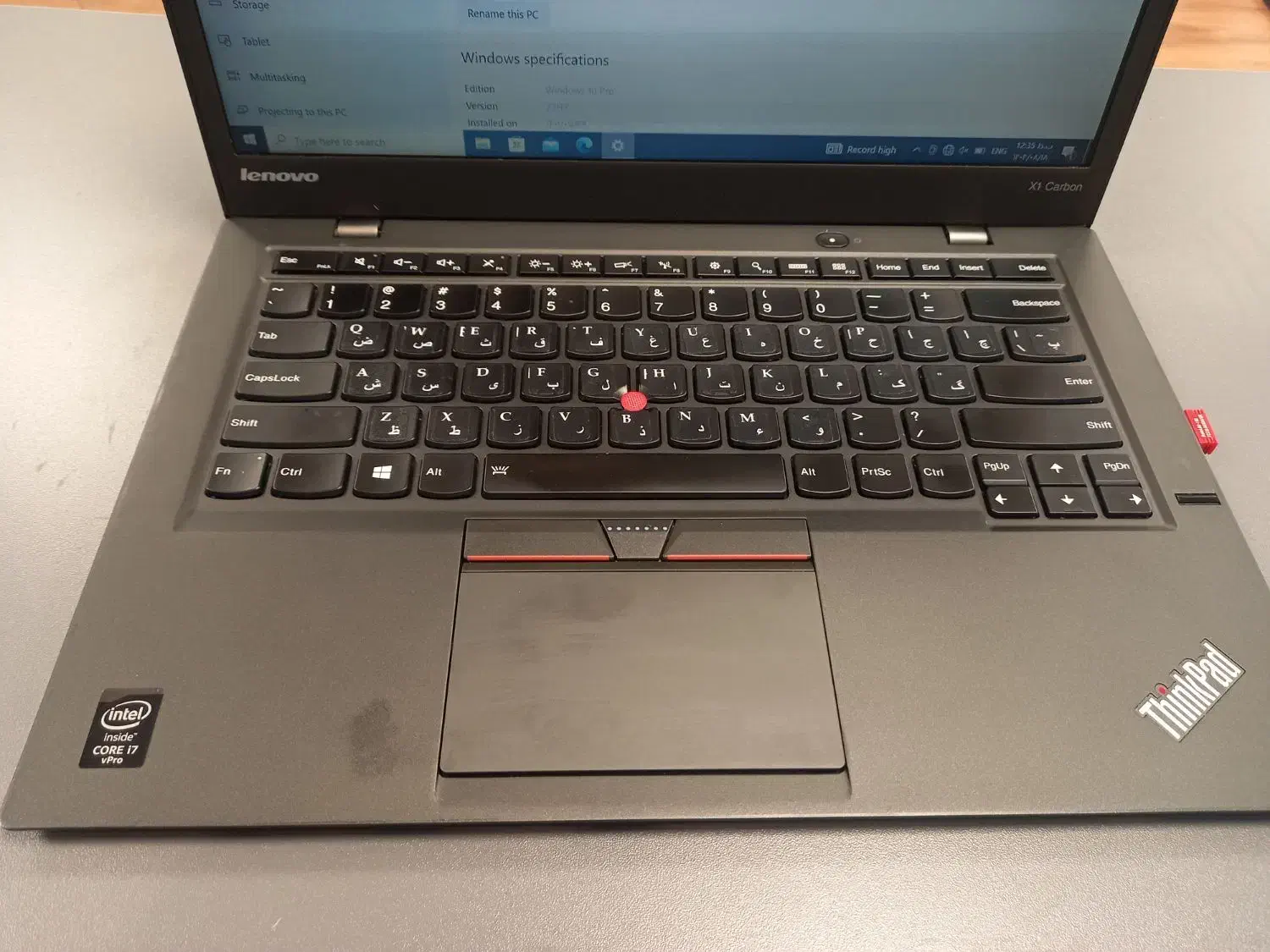 Lenovo ThinkPad X1 Carbon|رایانه همراه|تهران, شهرک شریعتی|دیوار