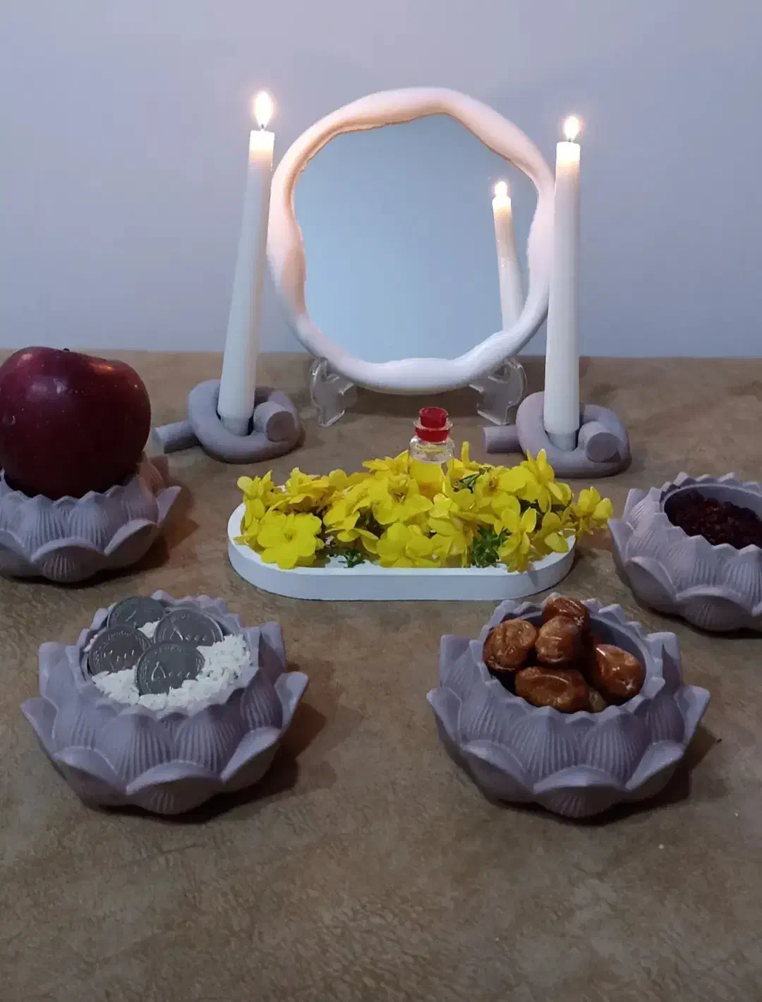 ست هفت‌سین 485 هزار تومان|صنایع دستی و سایر لوازم تزئینی|گلوگاه, |دیوار