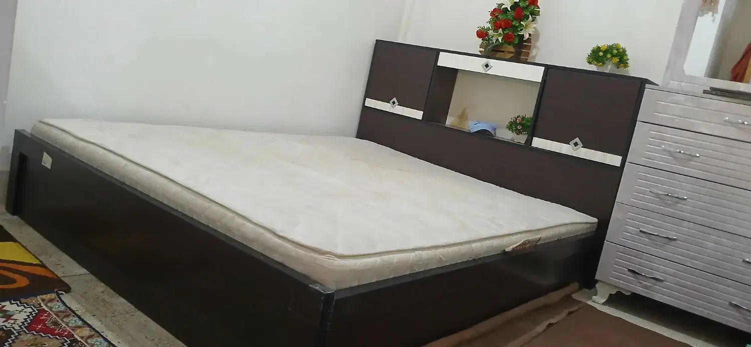 تخت خواب ۲ نفره|تخت و سرویس خواب|خاوران, |دیوار