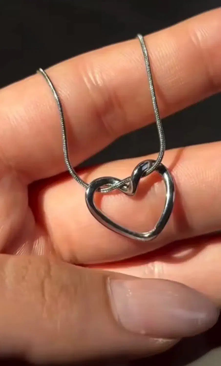 گردنبند قلب دفرمه|بدلیجات|خمینیشهر, |دیوار