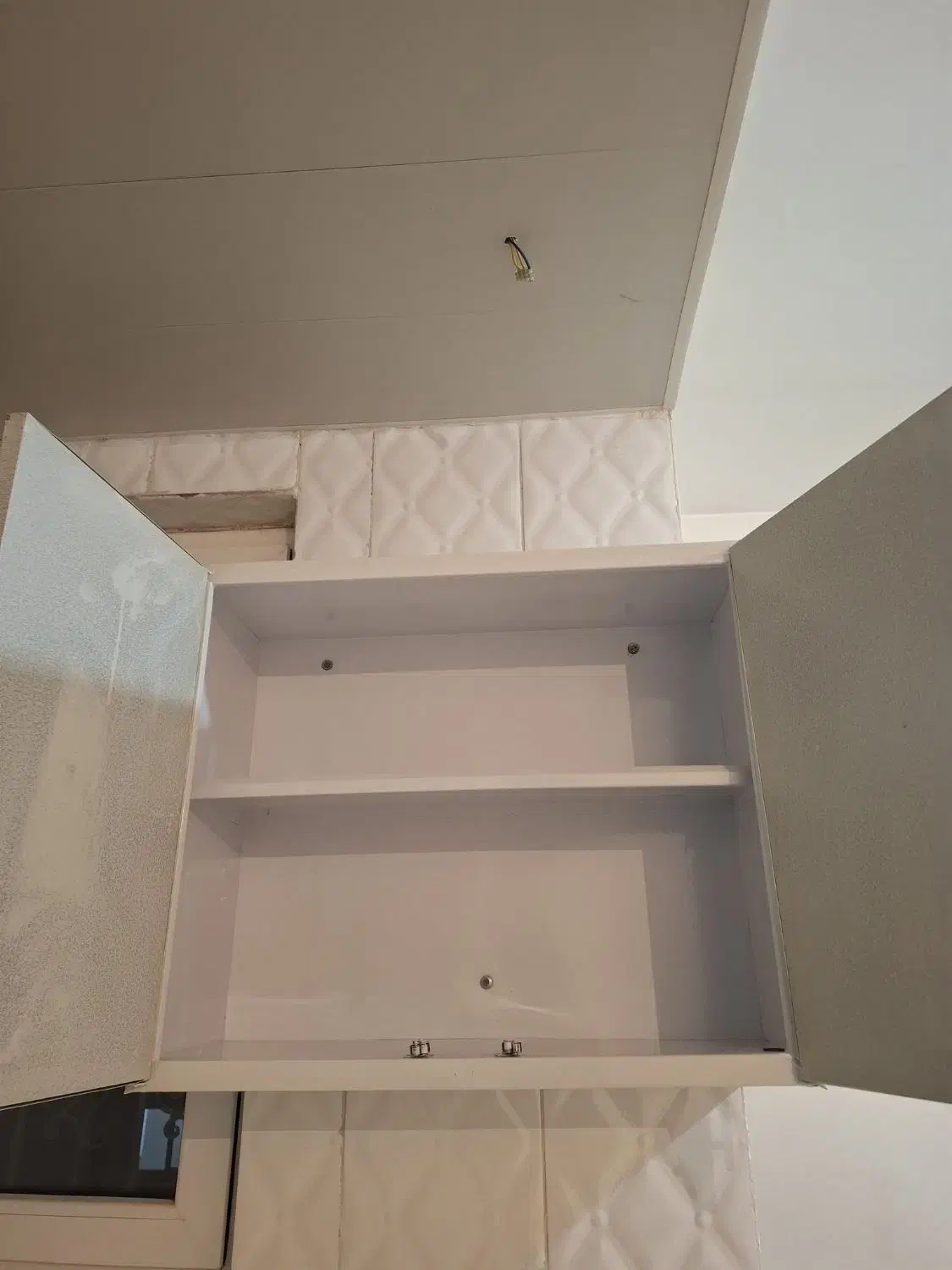 کابینت فلزی سالم|آب‌چکان و نظم‌دهنده ظروف|علی‌آباد کتول, |دیوار