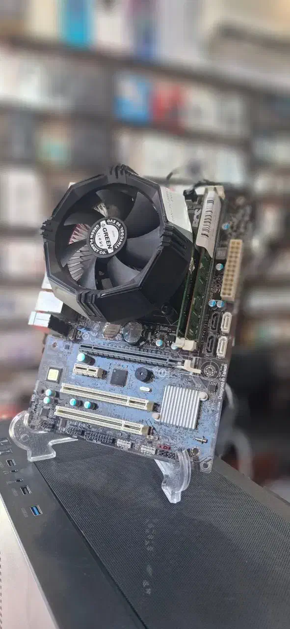 H81 + I7 4770 + 16G RAM + CPU DAN GREEN|قطعات و لوازم جانبی رایانه|کرج, شهرک اوج|دیوار