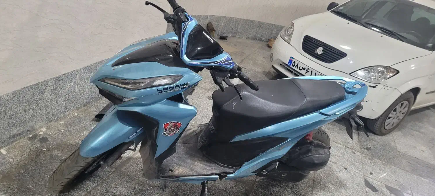 موتور سکیلت کلیک|موتورسیکلت|خرمآباد, |دیوار