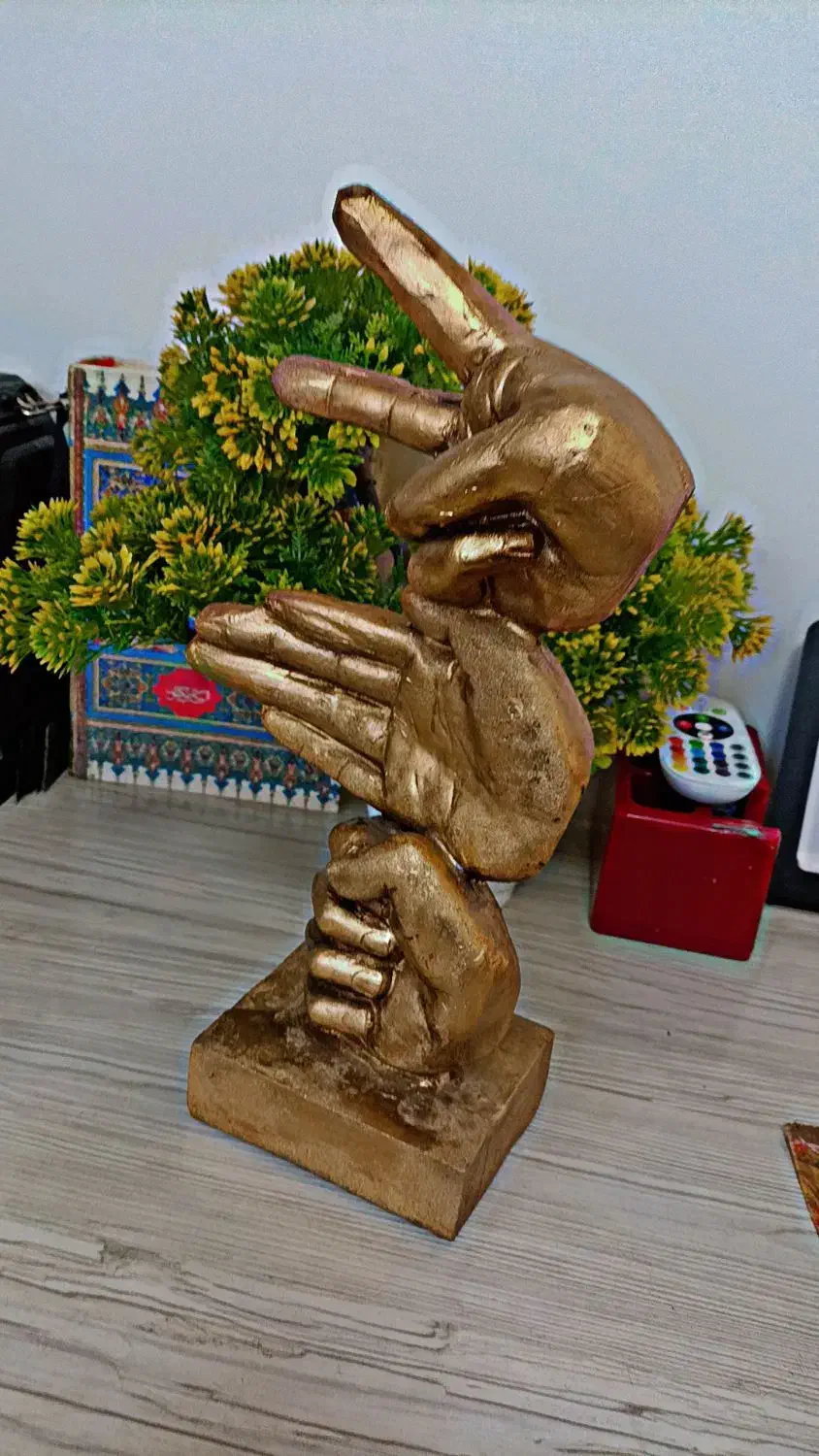 مجسمهسنگکاغذقیچی|مجسمه، تندیس، ماکت|تبریز, |دیوار