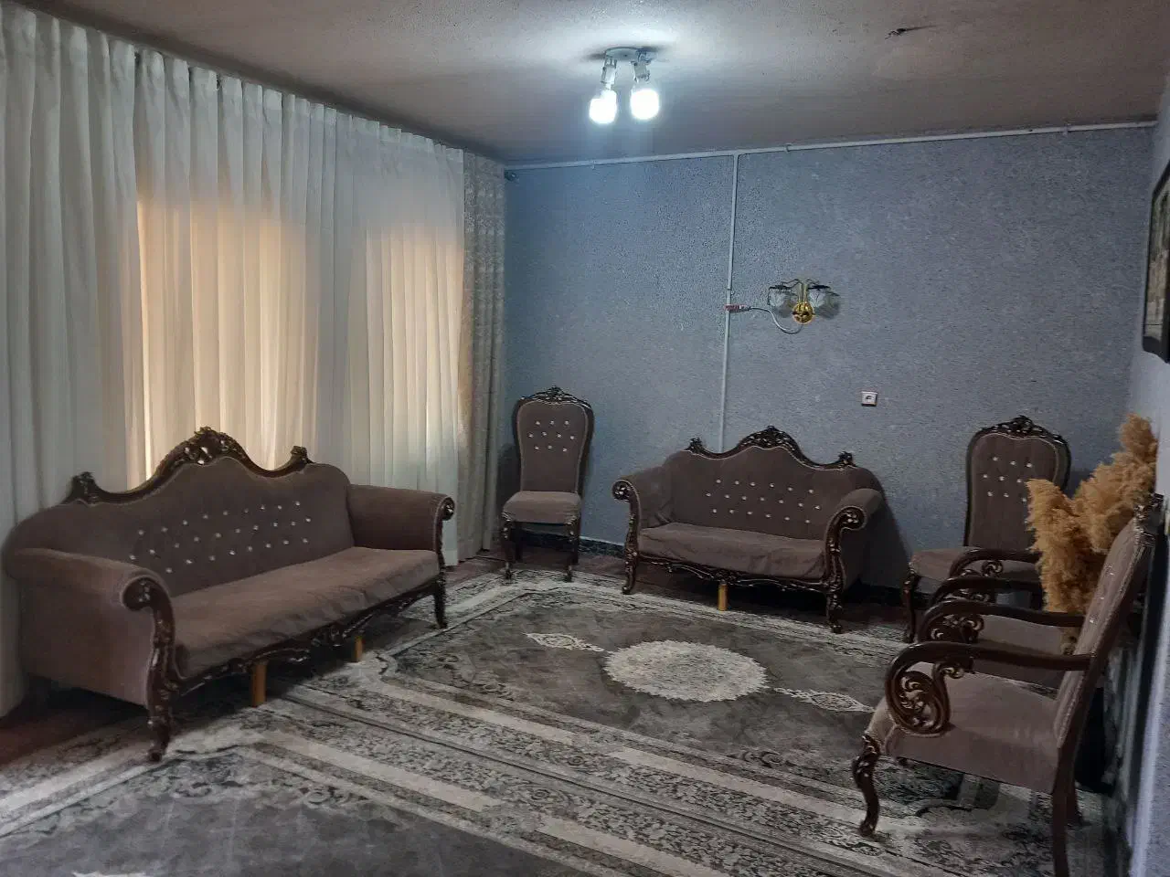 مبل سلطنتی|مبلمان خانگی و میز عسلی|کبودرآهنگ, |دیوار