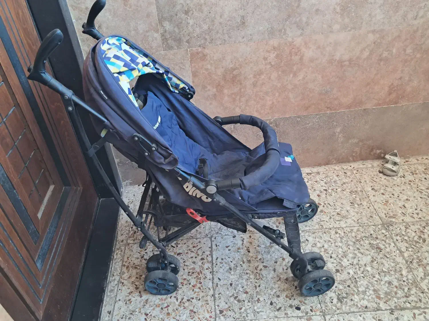 کالسکه عصایی خارجی هپی دینو|کالسکه و لوازم جانبی|اهواز, کمپلو جنوبی|دیوار