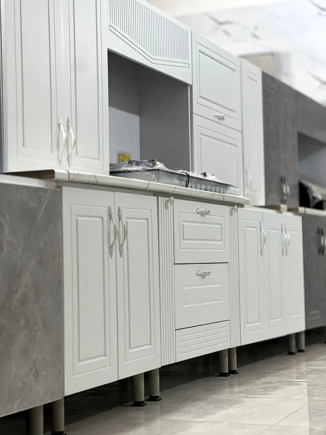 تولید کننده کابینت آماده ممبران نعوکلاسیک ۶متری|مصالح و تجهیزات ساختمان|کرج, مصباح|دیوار