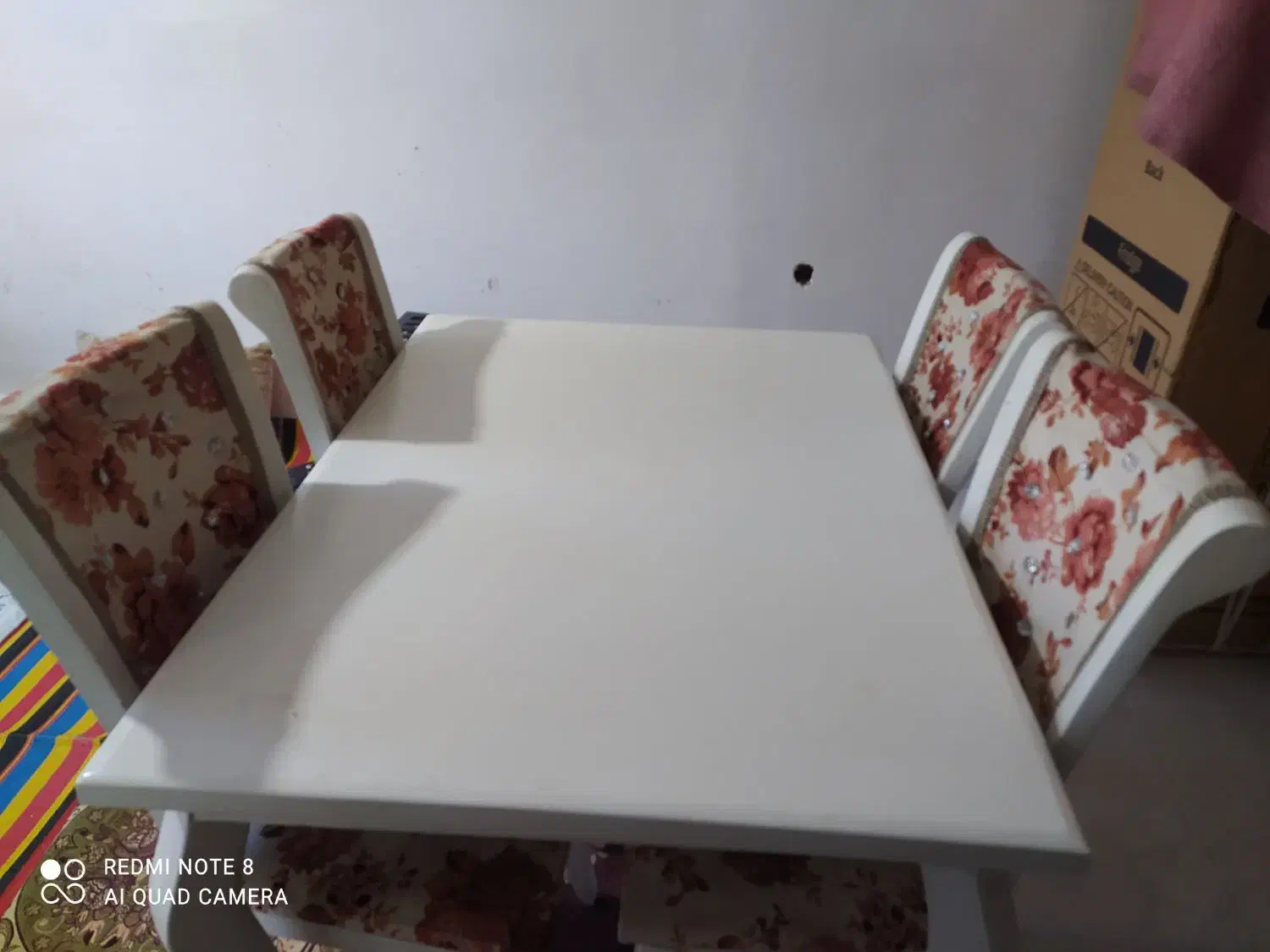 میز غذا خوری|میز و صندلی غذاخوری|خرمدره, |دیوار