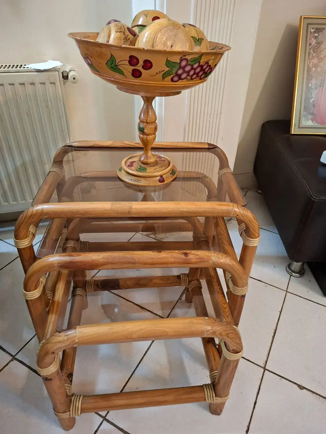 میوه خوری قدیمی دست ساز|کلکسیون اشیاء عتیقه|مشکیندشت, |دیوار