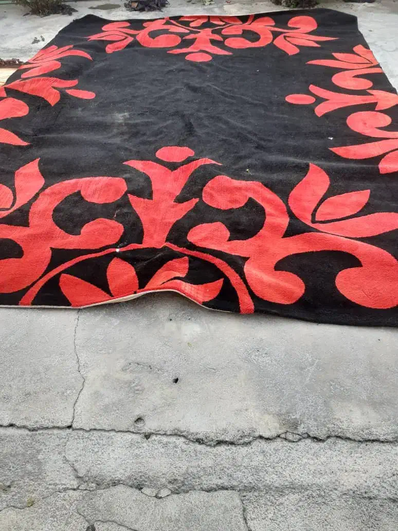 گلیم فرش ۱۵ متری کارکرده|فرش|نورآباد ممسنی, |دیوار