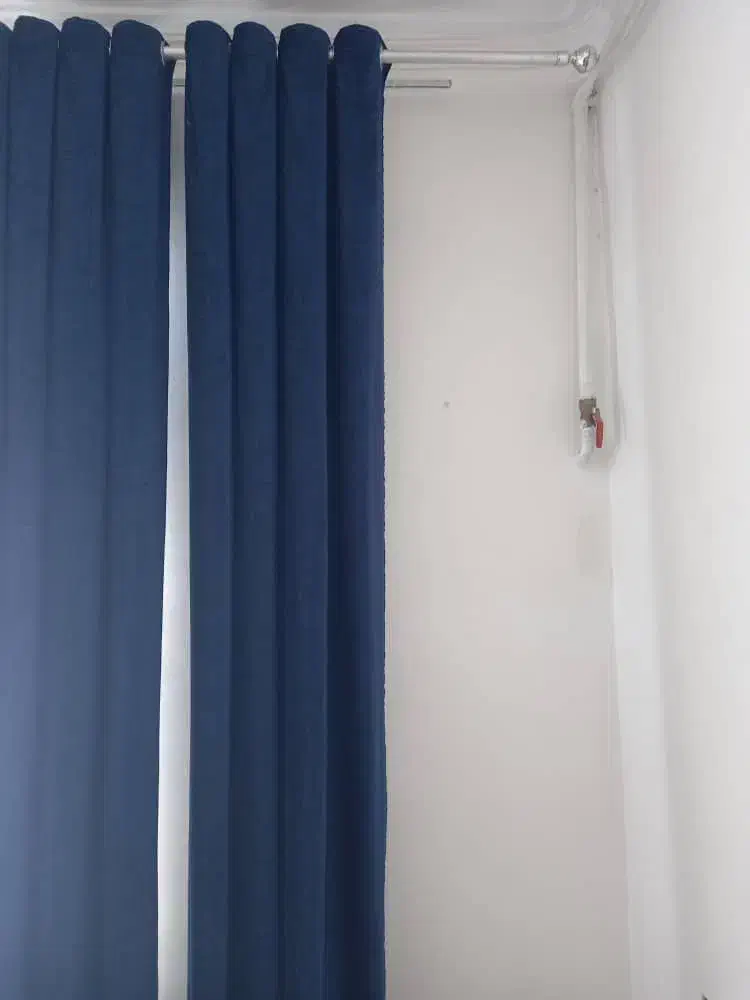 شال کنار پرده ...|پرده، رانر، رومیزی|سرپل ذهاب, |دیوار