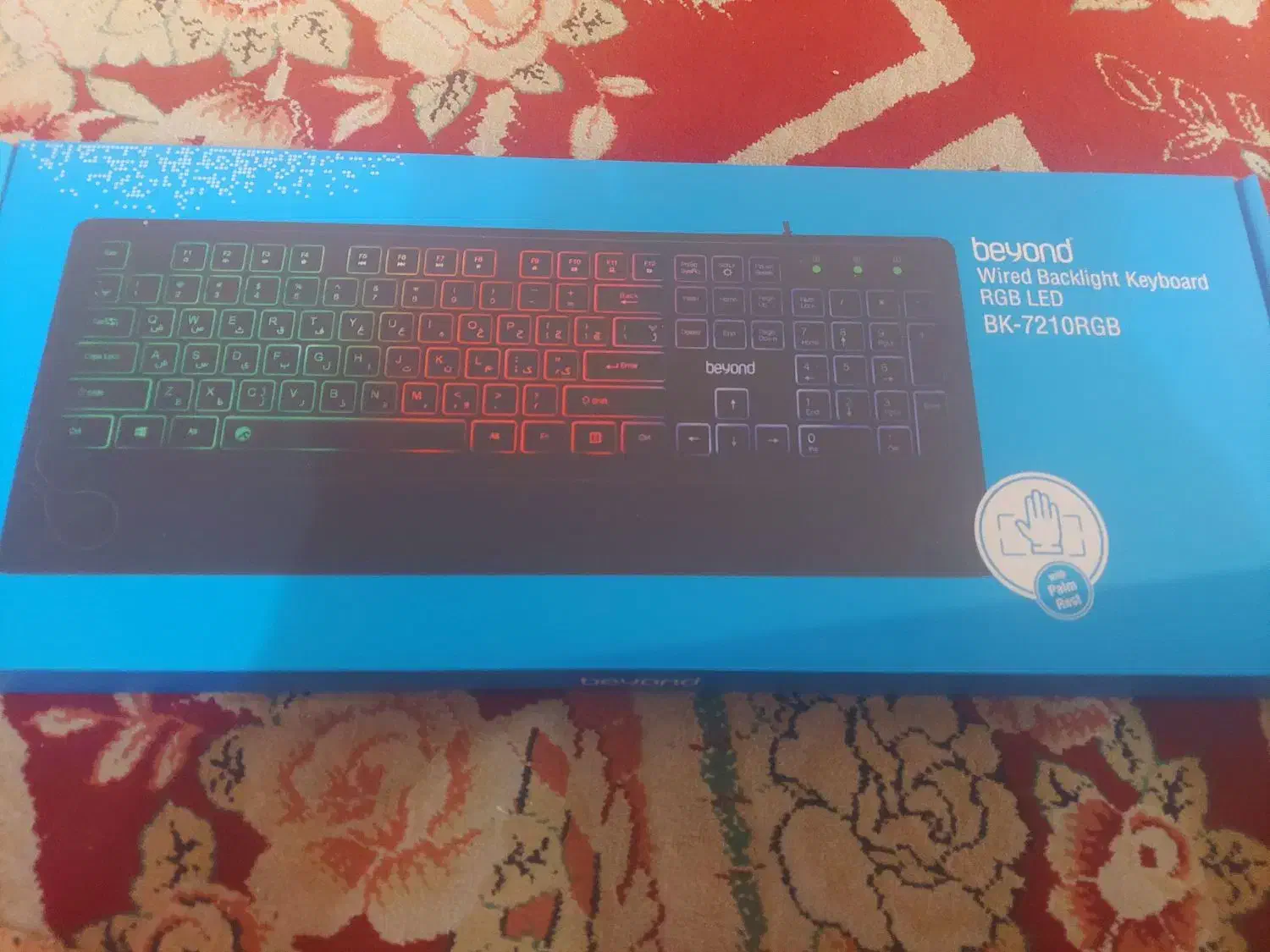 کیبورد ارجی بی دار گیمینگ|قطعات و لوازم جانبی رایانه|شوشتر, |دیوار