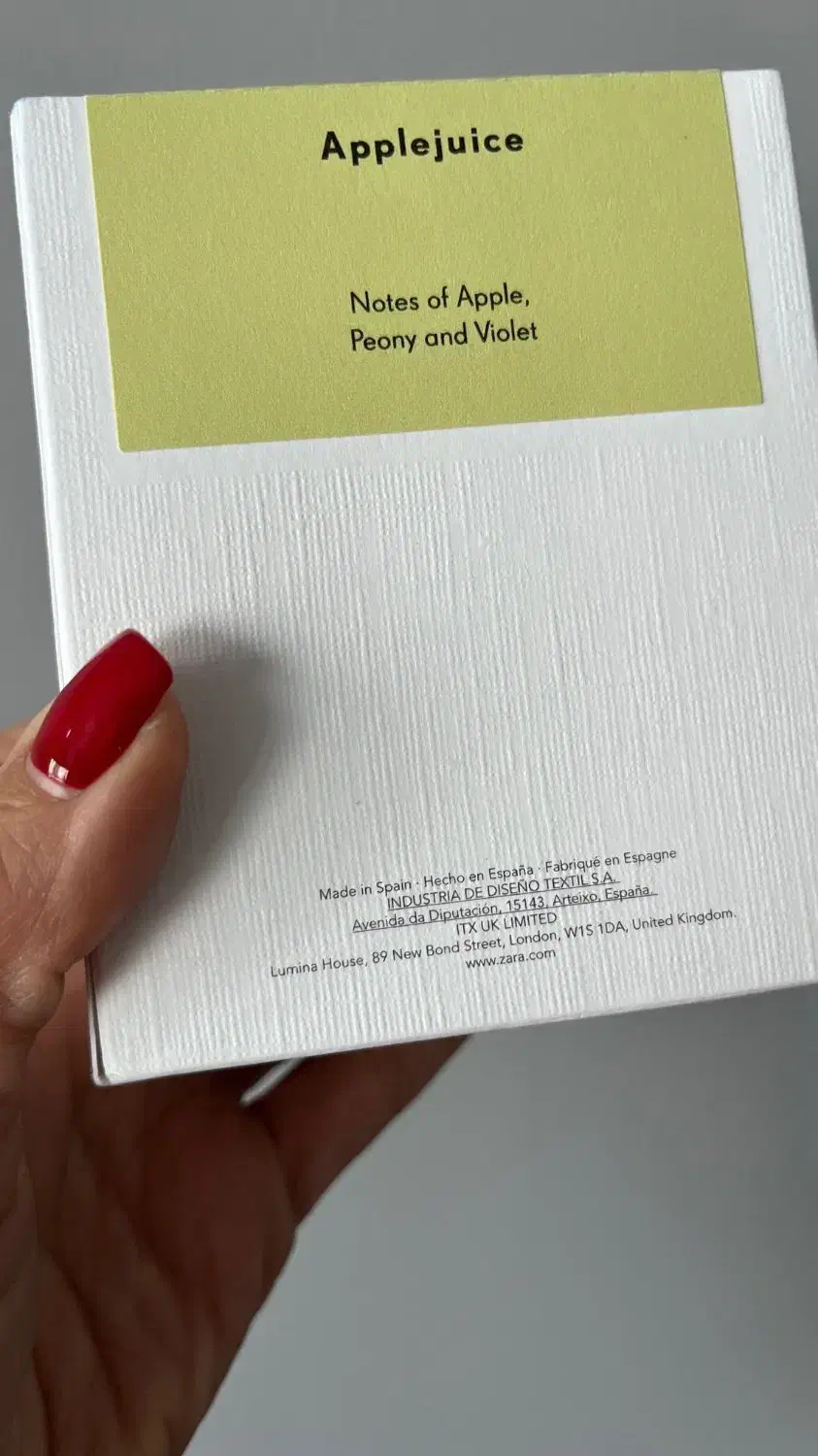 عطر زارا Apple juice - 90 میل|آرایشی، بهداشتی، درمانی|تهران, جردن|دیوار