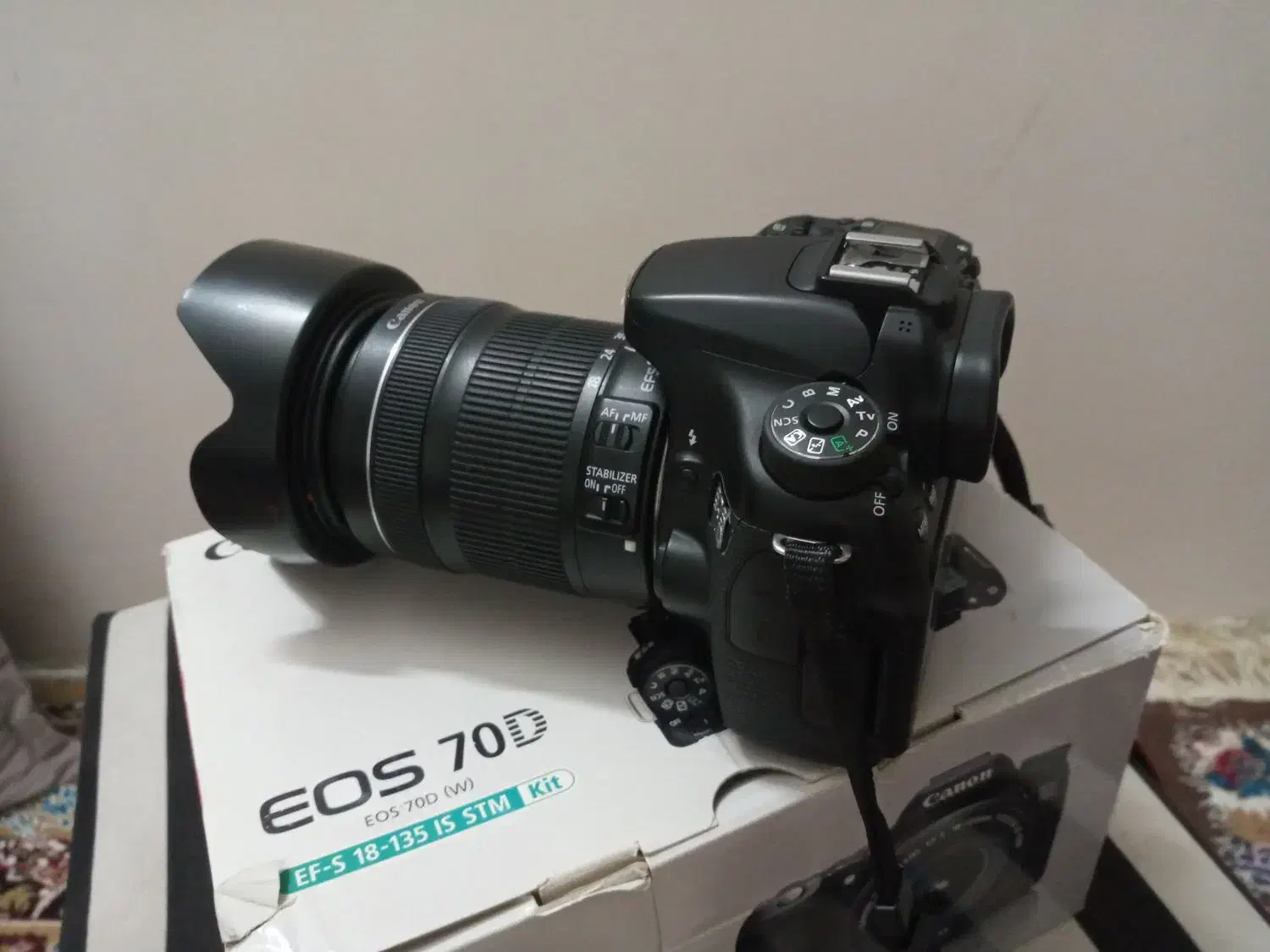 دوربین کنون ۷۰ دی اصل ژاپن|دوربین عکاسی و فیلم‌برداری|مشهد, پنجتن|دیوار