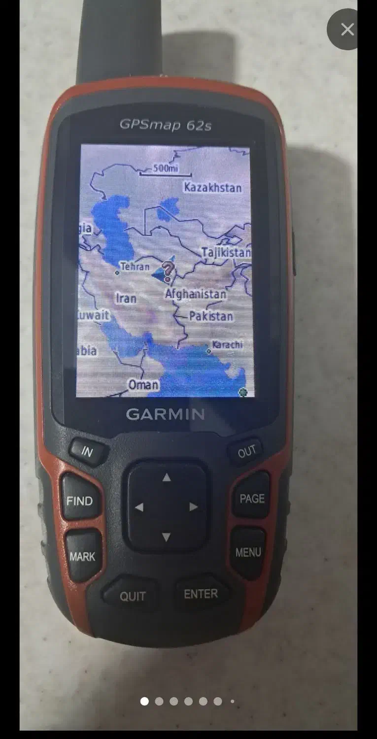 جی پی اس گارمین 62s|کوهنوردی و کمپینگ|کاشمر, |دیوار