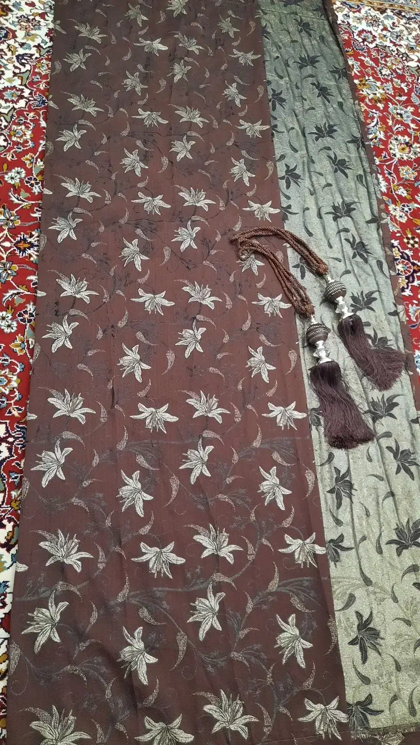 دو عدد دسک پرده (دو رو)|پرده، رانر، رومیزی|مشهد, کوه سنگی|دیوار