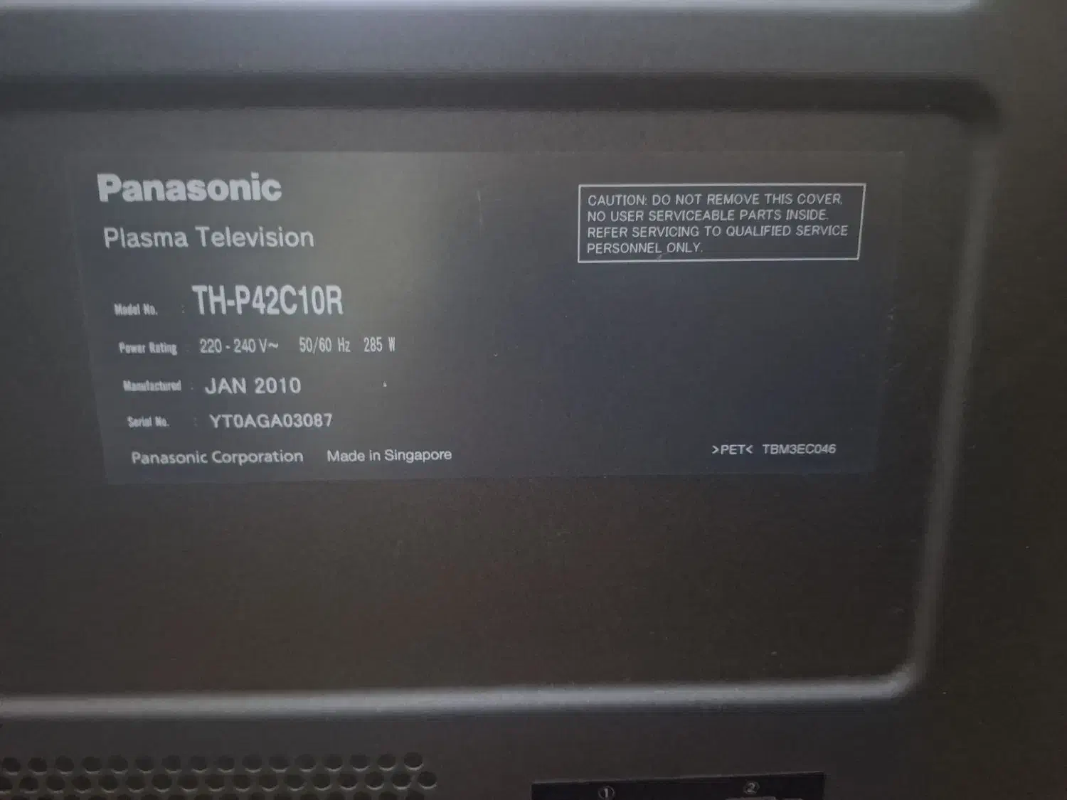 پاسونیک ۴۲|تلویزیون و پروژکتور|بوشهر, |دیوار