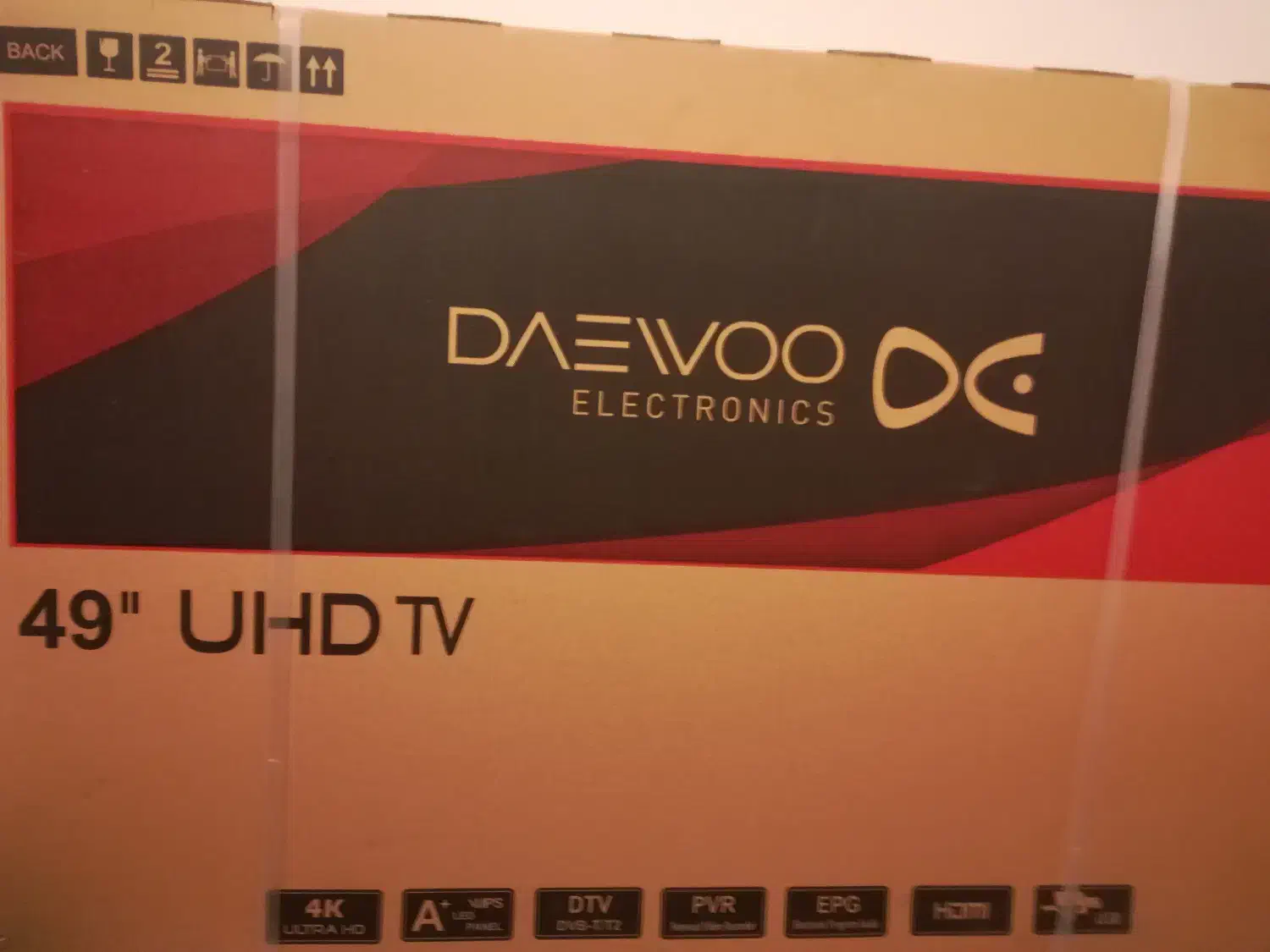 تلویزیون دوو49 اینچ، نو آکبند|تلویزیون و پروژکتور|همدان, |دیوار