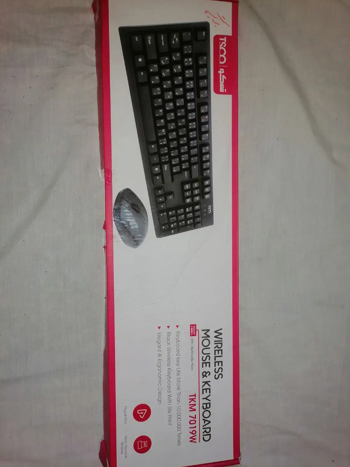 کیبور و موس بی سیم تسکو|قطعات و لوازم جانبی رایانه|اهواز, سیصد دستگاه|دیوار