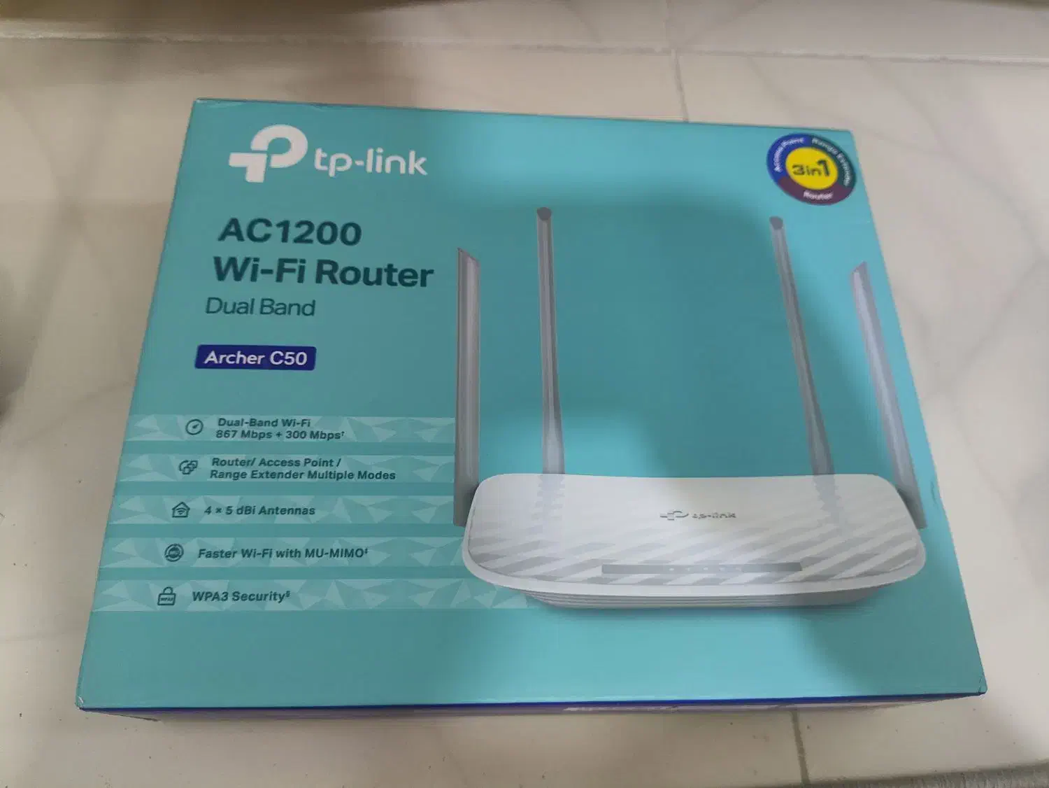 روتر TP-LINK archer1200|مودم و تجهیزات شبکه|مهاجران, |دیوار