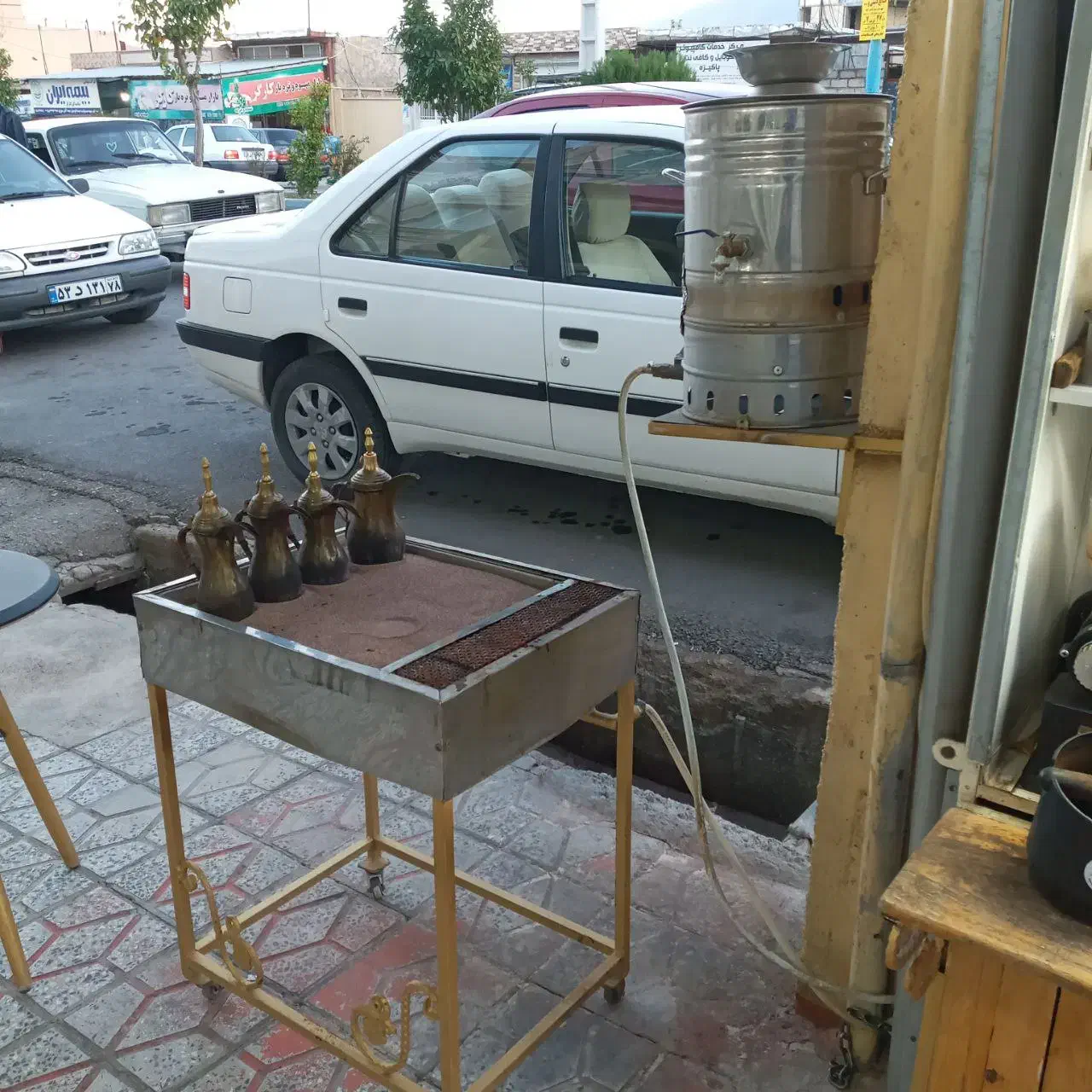 گاز سه شعله شنی قهوه|اجاق گاز و لوازم برقی پخت‌وپز|ایلام, |دیوار