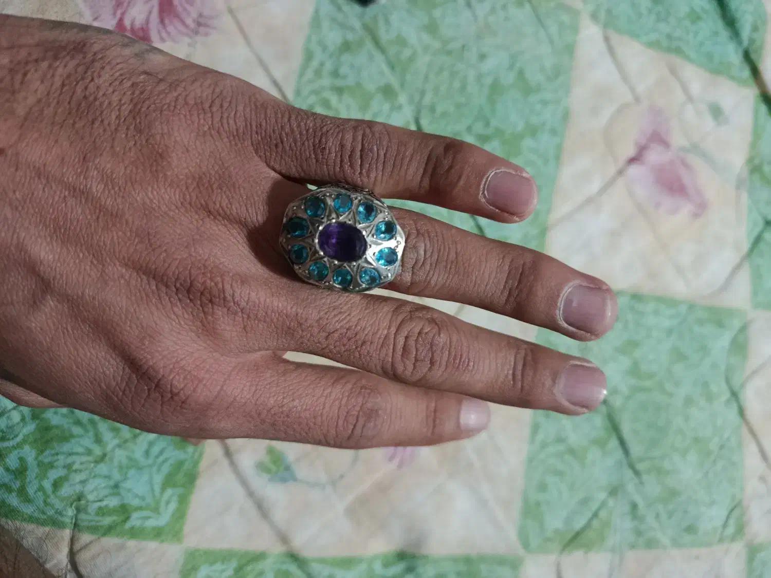 انگشتر نقره|کلکسیون اشیاء عتیقه|زاهدان, |دیوار