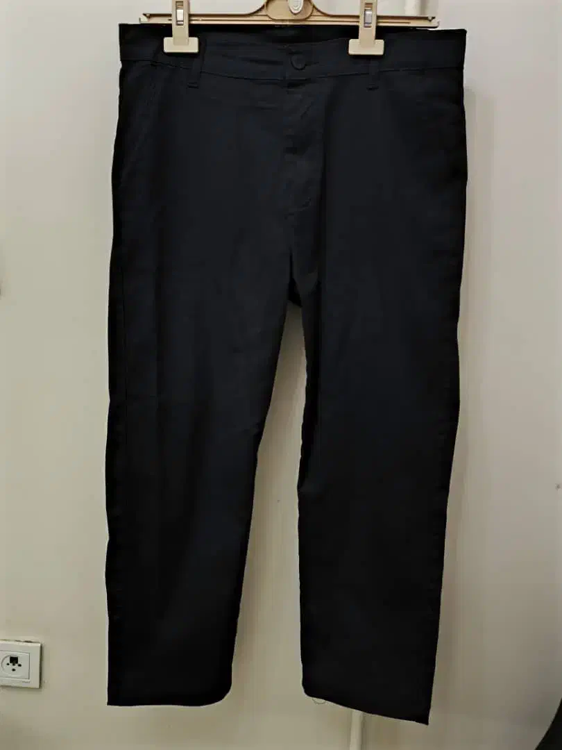 شلوار کتان سرمه ای نوی نو و شلوار لی کارکرده تمیز|لباس|ری, هاشمآباد|دیوار