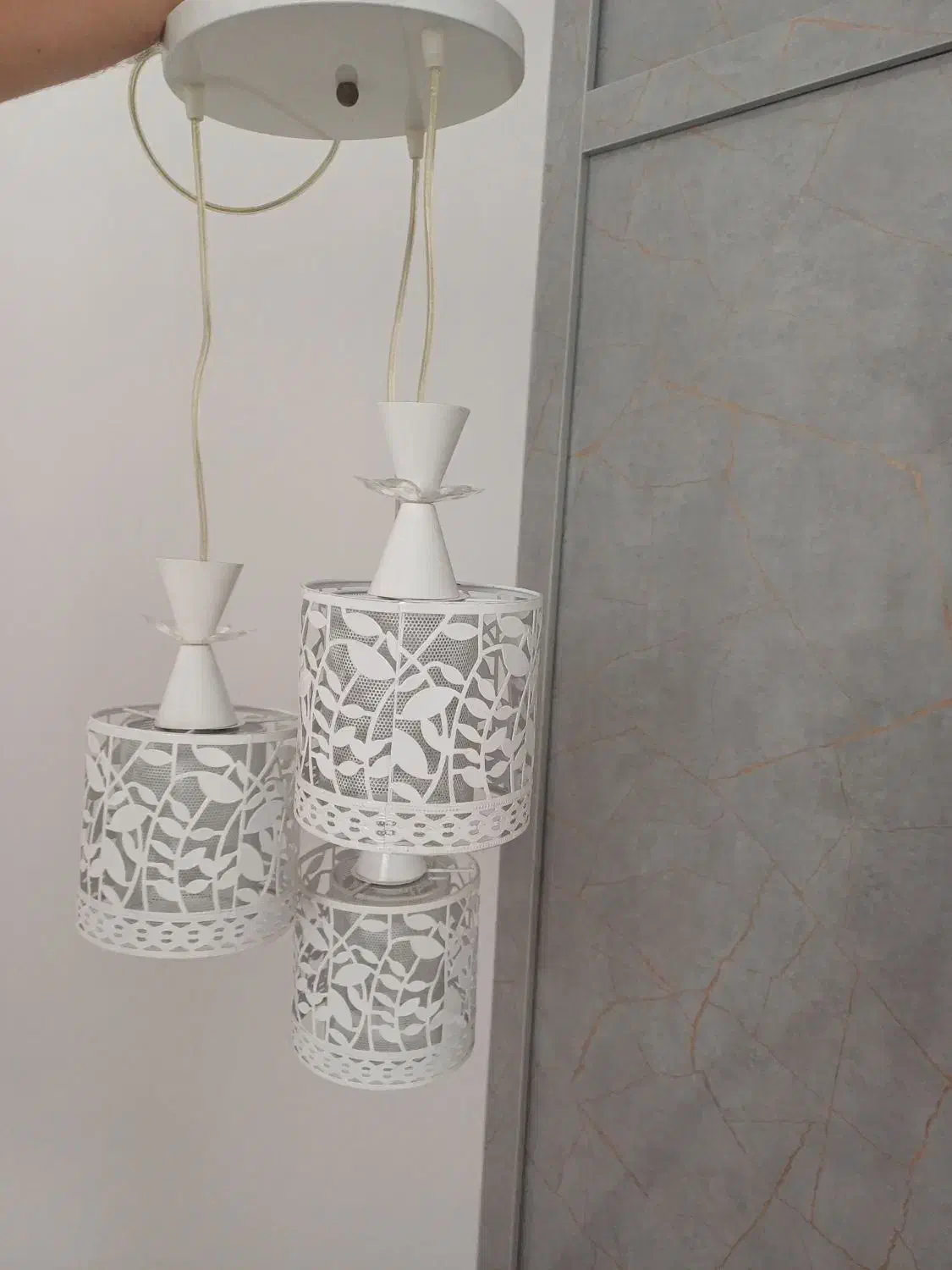 لوستر|لوستر و چراغ آویز|قائم‌شهر, |دیوار