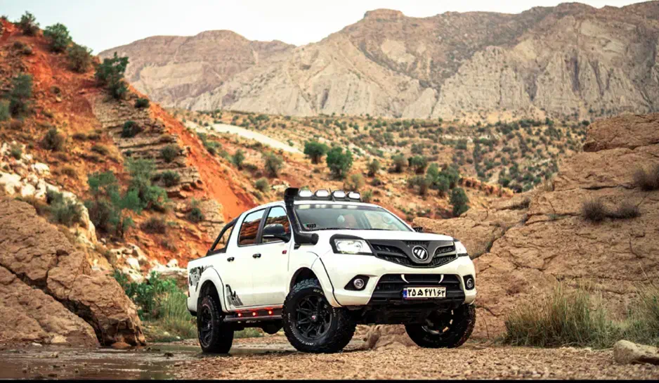 فوتون دیزلی|خودرو سواری و وانت|شیراز, زرهی|دیوار