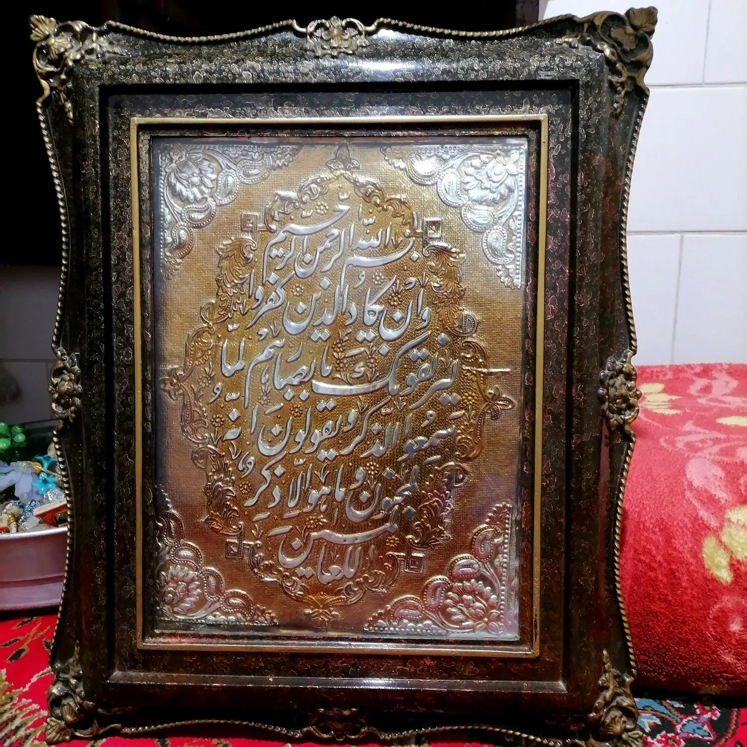 تابلو بزرگ دیواری ان یکاد سنتی|تابلو، نقاشی، عکس|زرند, |دیوار