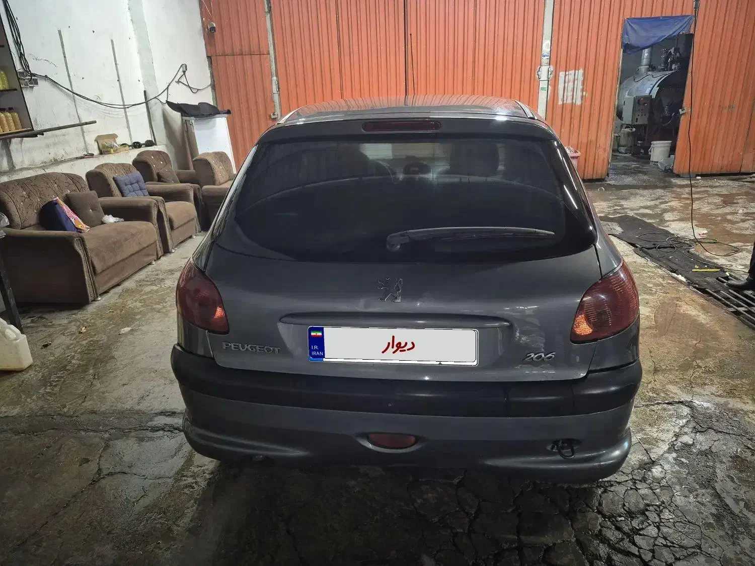 ۲۰۶ تیپ ۵ مدل ۹۰|خودرو سواری و وانت|قائم‌شهر, |دیوار