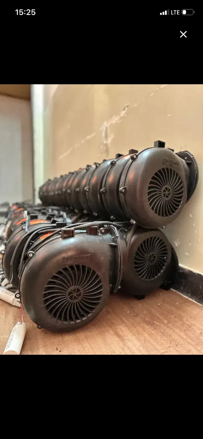 فن حلزونی ۲۳۰۰ دور ببرنگ ۱۸۰۰ قیمت|قطعات و لوازم جانبی رایانه|برازجان, |دیوار