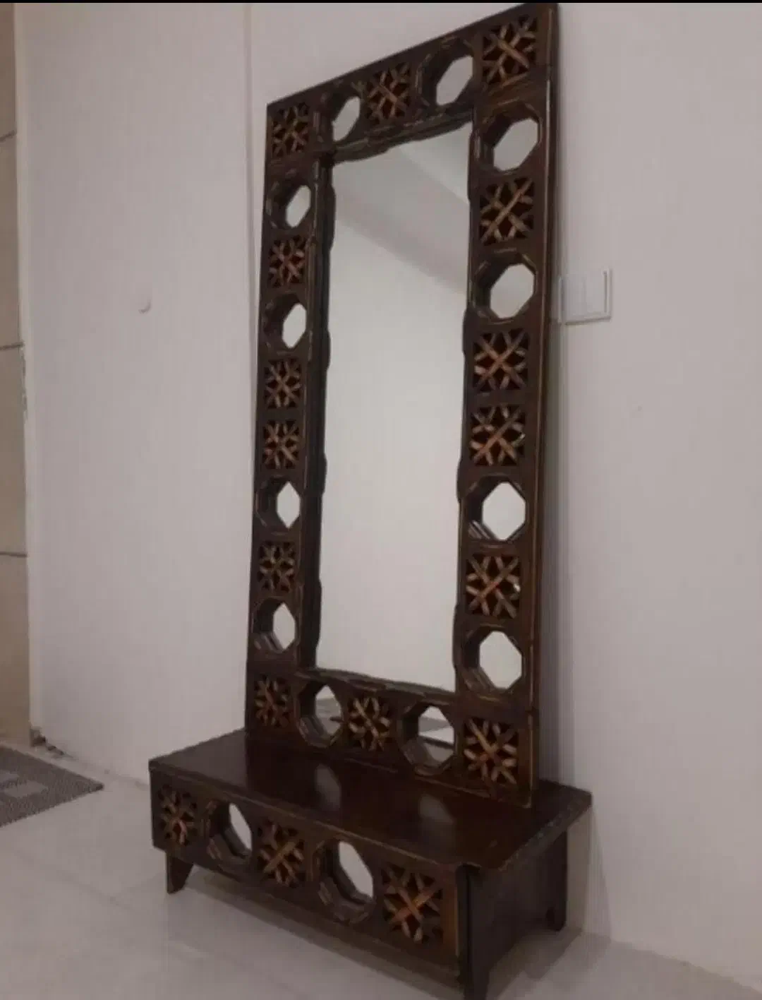 آینه قدی چوبی روسی|آینه|مرودشت, کوشک|دیوار