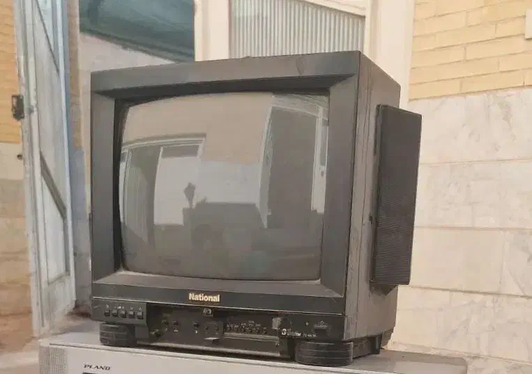 فروش تلویزیون قدیمی ناسیونال 14 اینچ|تلویزیون و پروژکتور|یزد, |دیوار