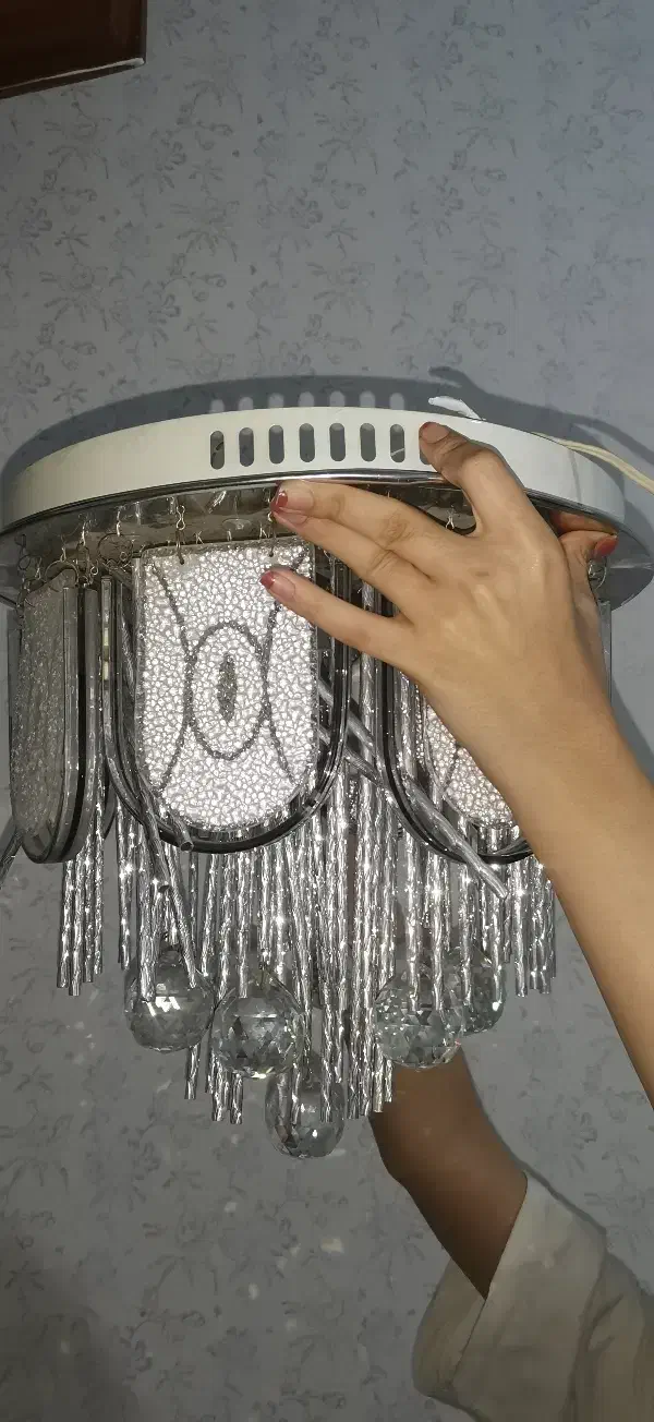 لوستر کریستالی|لوستر و چراغ آویز|قم, انصار‌الحسین|دیوار